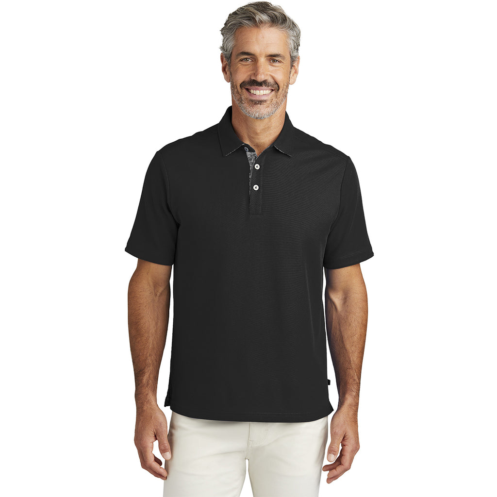 Tommy Bahama Men's Black 5 O'Clock Polo