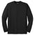 Sport-Tek Men's Black Dry Zone Long Sleeve Raglan T-Shirt