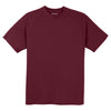 Sport-Tek Men's Maroon Dry Zone Short Sleeve Raglan T-Shirt