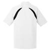 Sport-Tek Men's White/Black Dry Zone Colorblock Raglan Polo