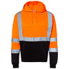 ML Kishigo Men's Orange Hi-Vis Hooded Sweatshirt