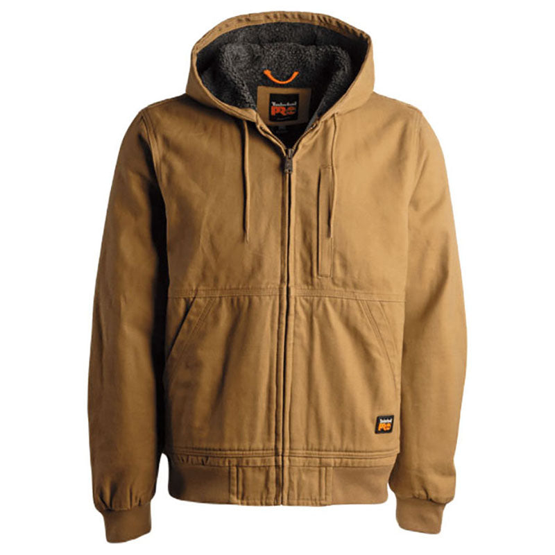 [サイズ感good!]Timberland ワークジャケット L Timberland Men's Dark Wheat Gritman Lined Canvas Hooded Jacket