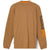 Timberland Men's Dark Wheat Core Logo Long-Sleeve T-Shirt