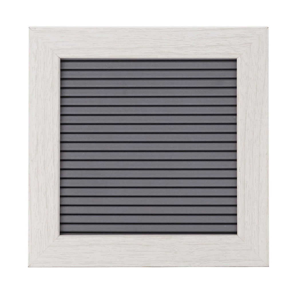 SnugZ Light Grey Cipher Wood Frame with Plastic Letter Board
