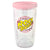Tervis Pink 16 oz Tumbler with Lid