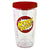 Tervis Red 16 oz Tumbler with Lid
