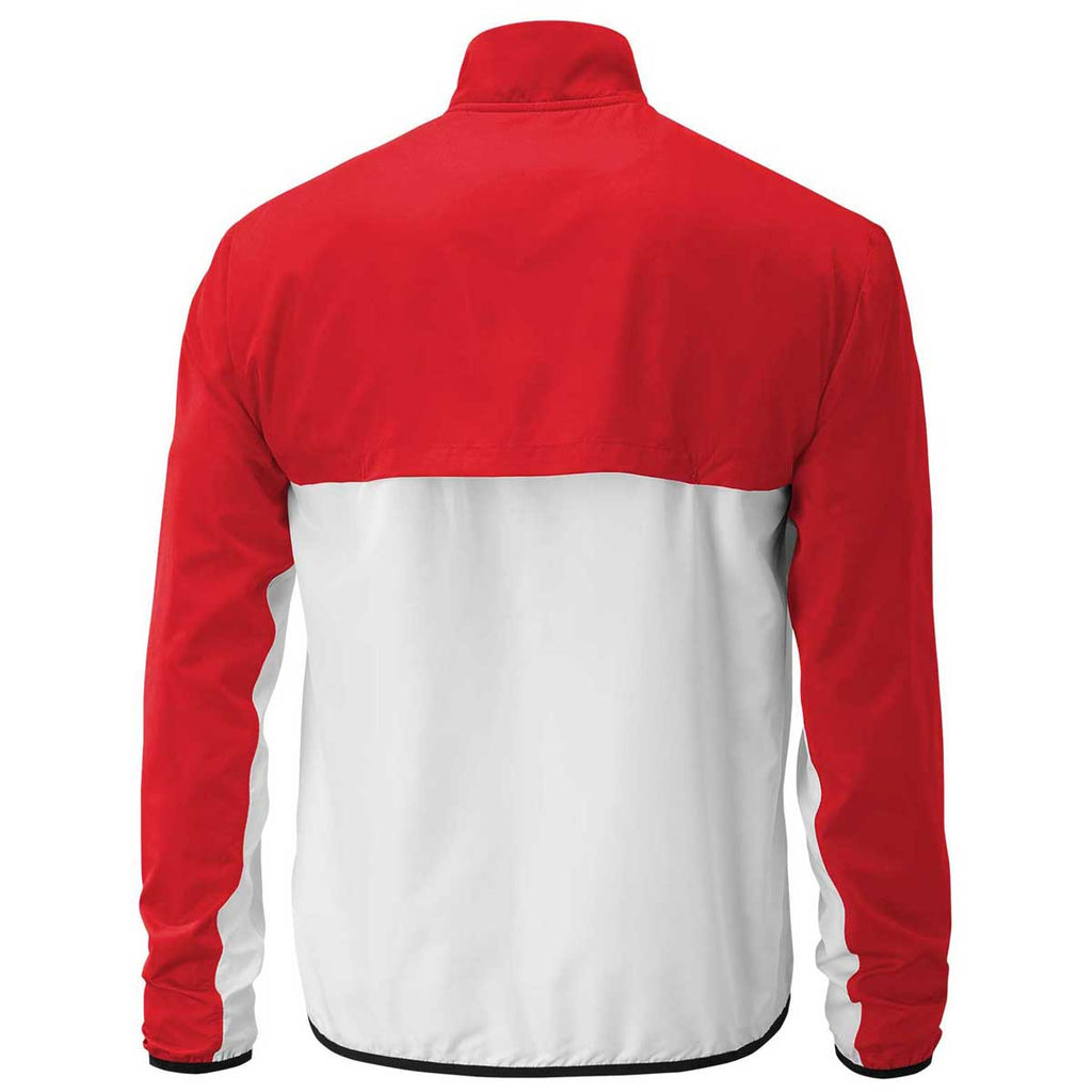 New Balance Men's Team Red Athletics Warm-Up Jacket