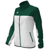 New Balance Women's Team Dark Green Athletics Warm-Up Jacket