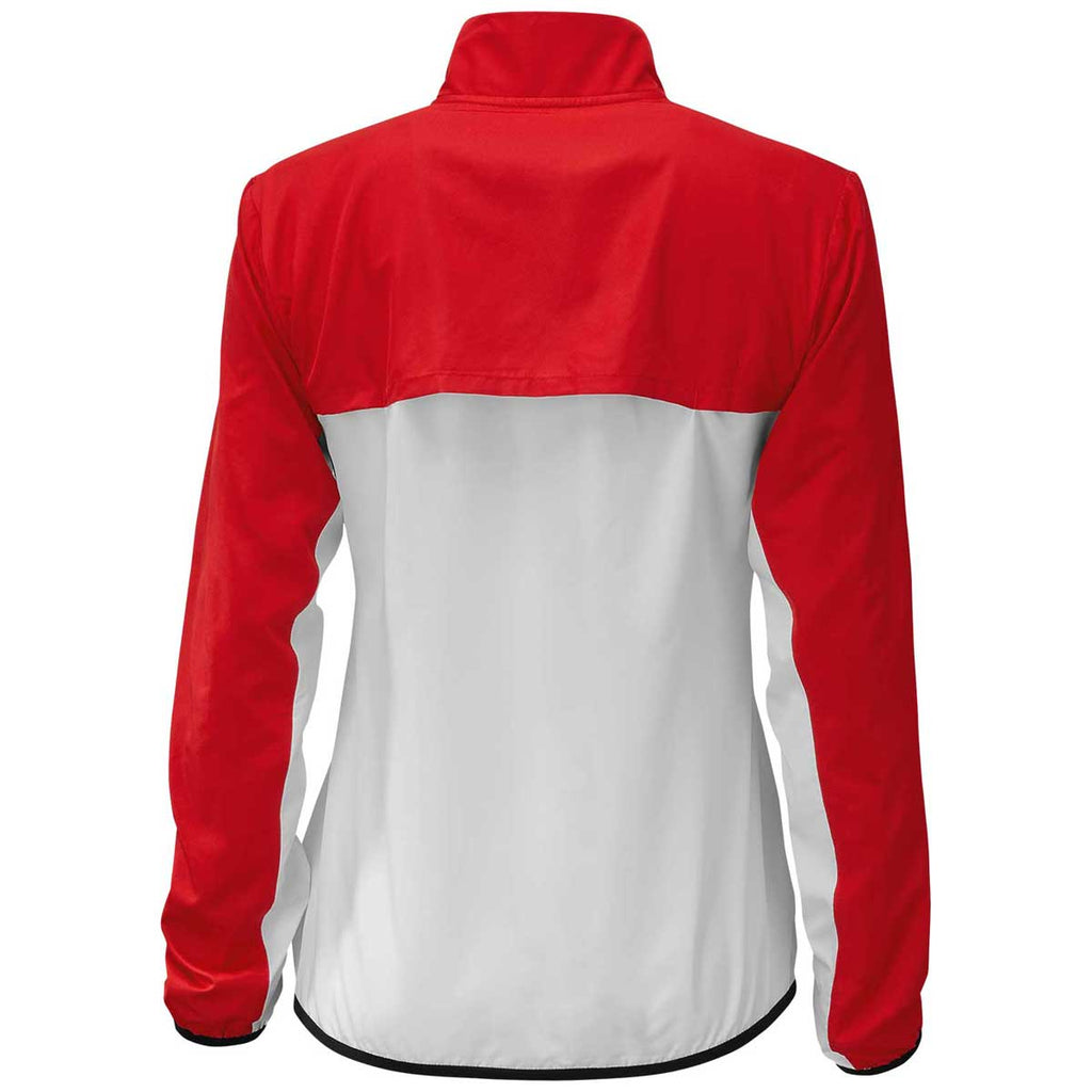 New Balance Women's Team Red Athletics Warm-Up Jacket