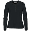 Stormtech Women's Black Torcello Long Sleeve Henley