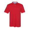Tommy Hilfiger Men's Apple Red Classic Fit Ivy Pique Sport Shirt