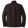 Port Authority Men's Cafe Brown Tall Textured Soft Shell Jacket