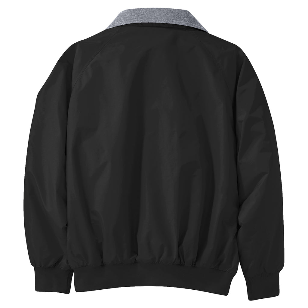 Port Authority Men's True Black/Grey Tall Challenger Jacket