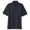 Port Authority Men's Classic Navy Tall Pique Knit Polo