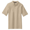 Port Authority Men's Stone Tall Silk Touch Polo with Pocket