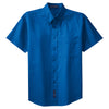 Port Authority Men's Strong Blue Tall Short Sleeve Easy Care Shirt