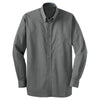 Port Authority Men's Grey Tall Tonal Pattern Easy Care Shirt