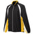 Elevate Men's Black/Gold/White Kelton Track Jacket