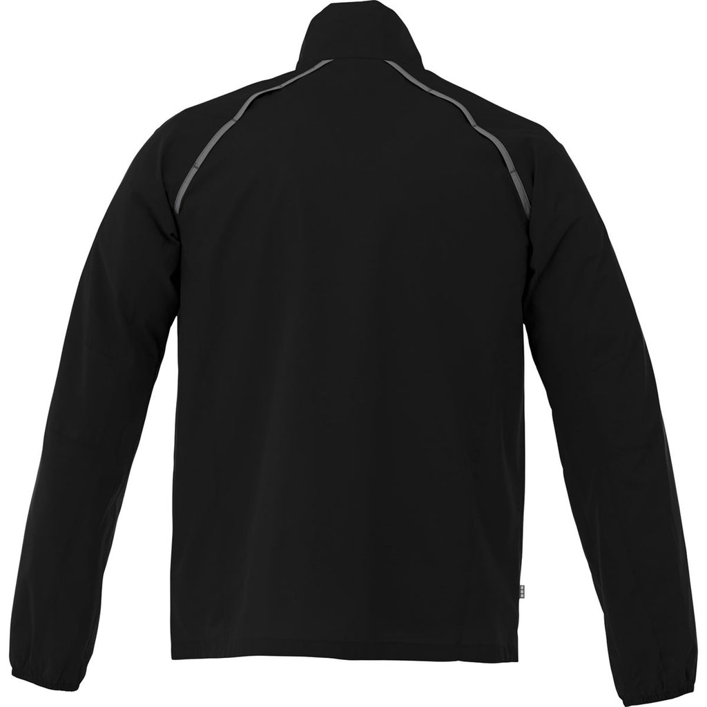 Elevate Men's Black Egmont Packable Jacket