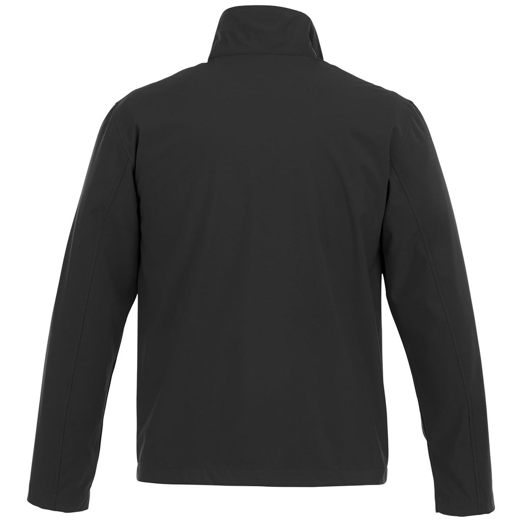 Elevate Men's Black Karmine Softshell Jacket