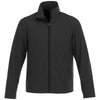 Elevate Men's Black Karmine Softshell Jacket