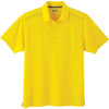 Elevate Men's Yellow Dunlay Short Sleeve Polo