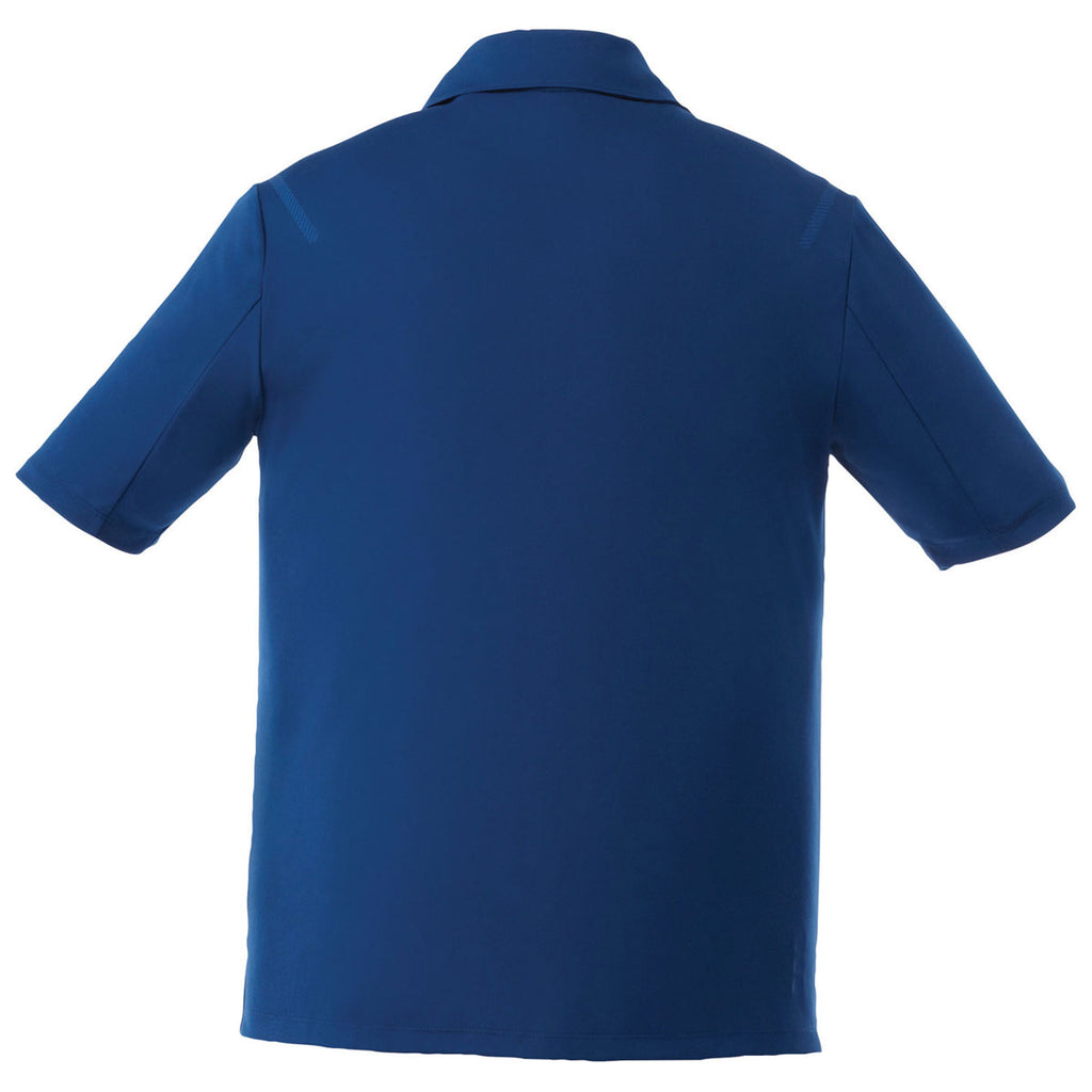 Elevate Men's Metro Blue Next Short Sleeve Polo