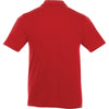 Elevate Men's Team Red Acadia Short Sleeve Polo