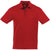 Elevate Men's Team Red/Steel Grey Wilcox Short Sleeve Polo