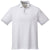 Elevate Men's White/Quarry Remus Short Sleeve Polo