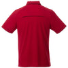 Elevate Men's Team Red/Black Remus Short Sleeve Polo