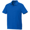 Elevate Men's Metro Blue Amos Eco Short Sleeve Polo