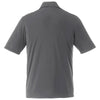 Elevate Men's Steel Grey Dade Short Sleeve Polo Tall