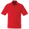 Elevate Men's Team Red Dade Short Sleeve Polo Tall
