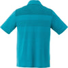 Elevate Men's Aspen Blue Heather Antero Short Sleeve Polo