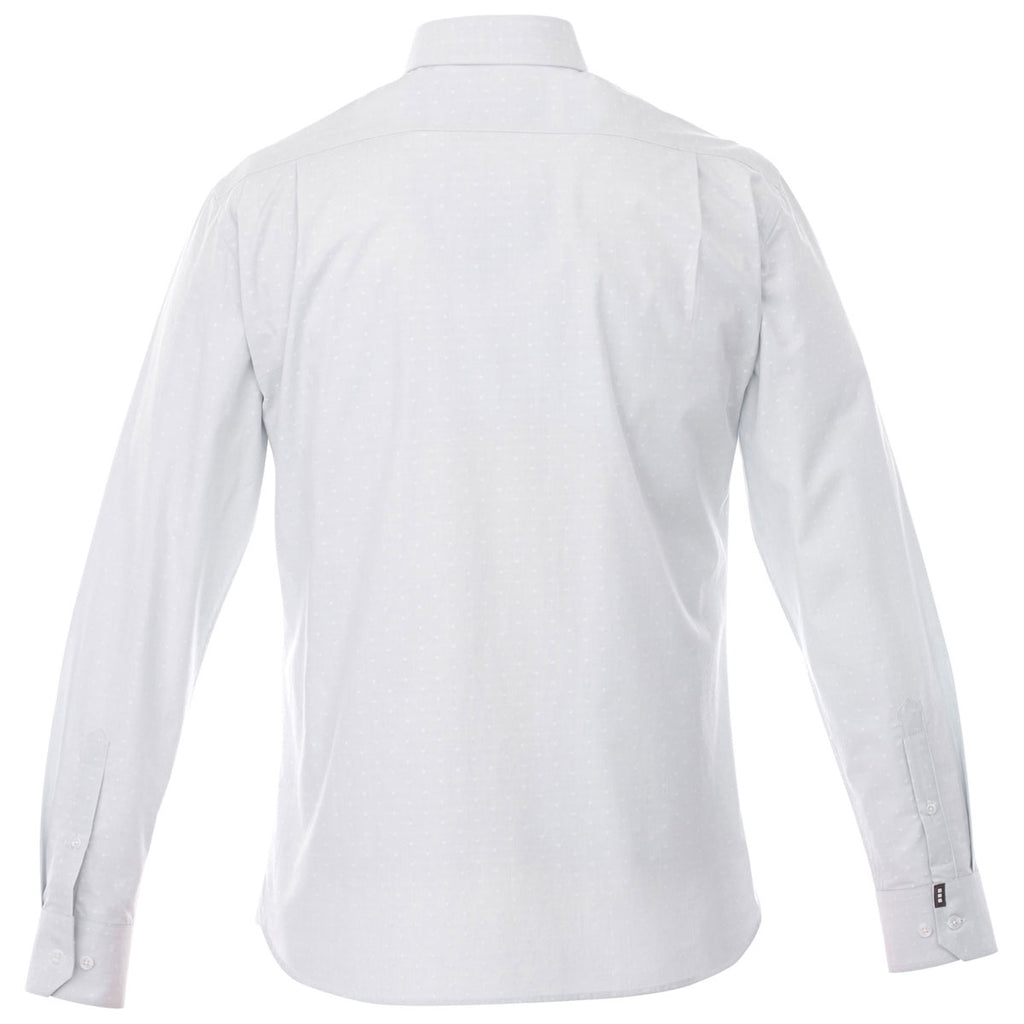 Elevate Men's Light Grey Huntington Long Sleeve Shirt