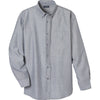 Elevate Men's Oxford Grey Tulare Oxford Long Sleeve Shirt