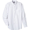 Elevate Men's White Tulare Oxford Long Sleeve Shirt