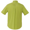 Elevate Men's Dark Citron Green Colter Short Sleeve Shirt