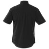 Elevate Men's Black Stirling Short Sleeve Shirt