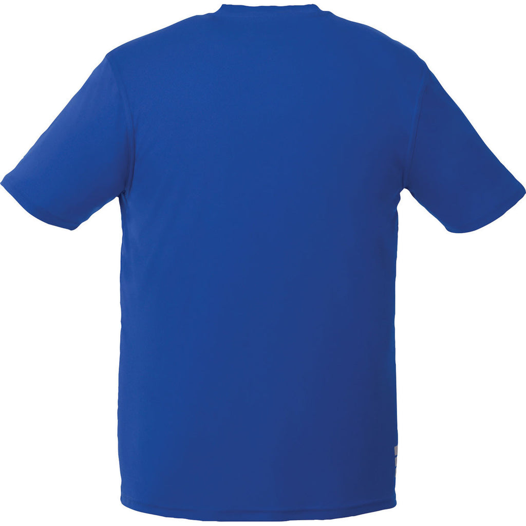Elevate Men's New Royal Omi Short Sleeve Tech T-Shirt