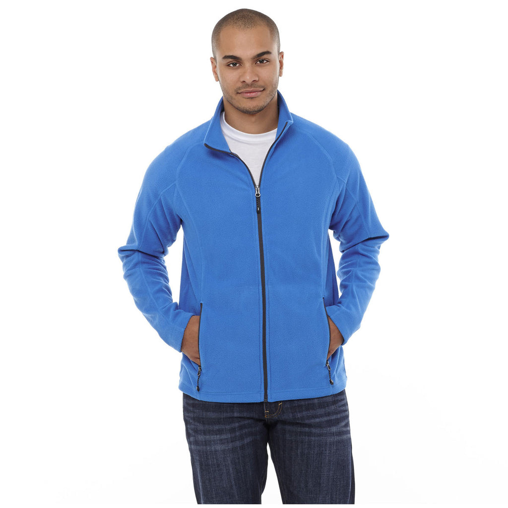 Elevate Men's Olympic Blue Rixford Polyfleece Jacket