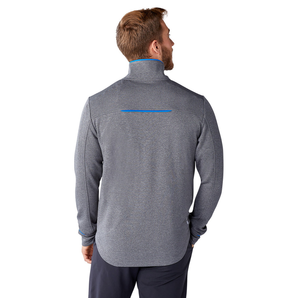 Elevate Men's Olympic Blue/Heather Charcoal Tamarack Full Zip Jacket