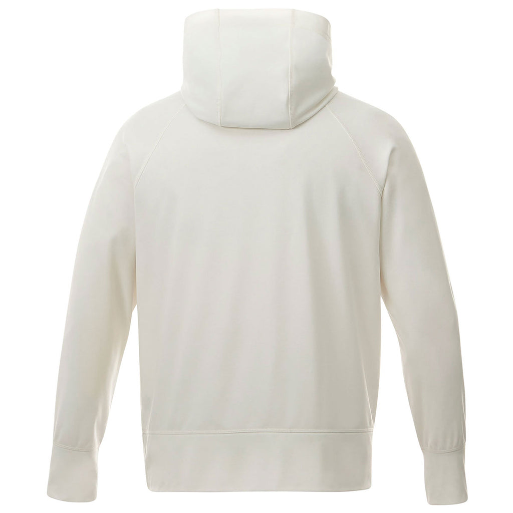 Elevate Men's White Coville Knit Hoody