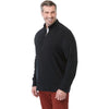 Trimark Men's Black Dayton Classic Fleece Half Zip Pullover