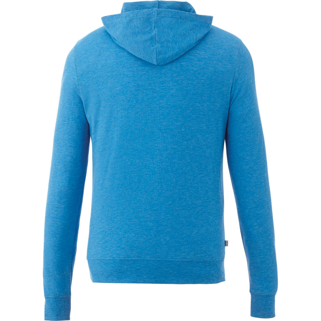 Elevate Men's Olympic Blue Heather Howson Knit Hoodie