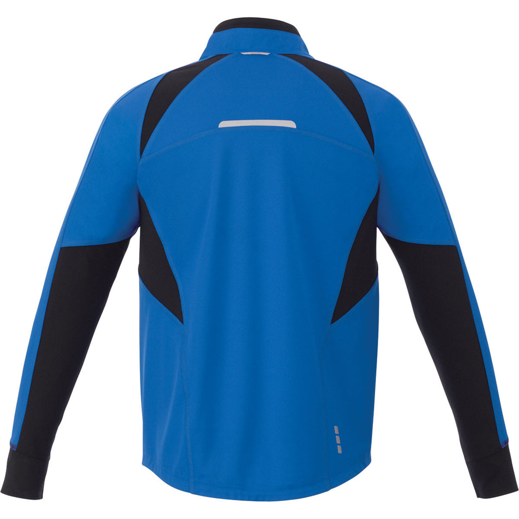 Elevate Men's Olympic Blue Sitka Hybrid Softshell Jacket