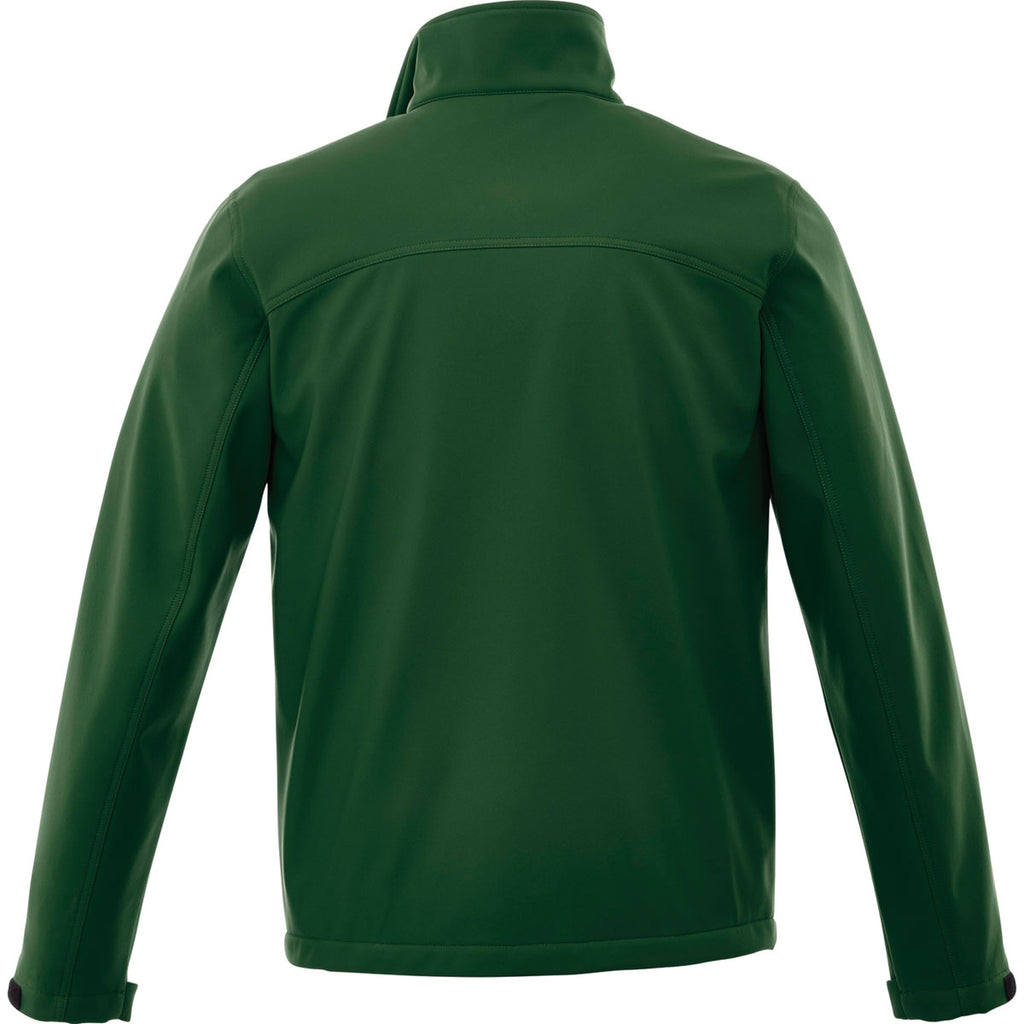 Elevate Men's Forest Green Maxson Softshell Jacket
