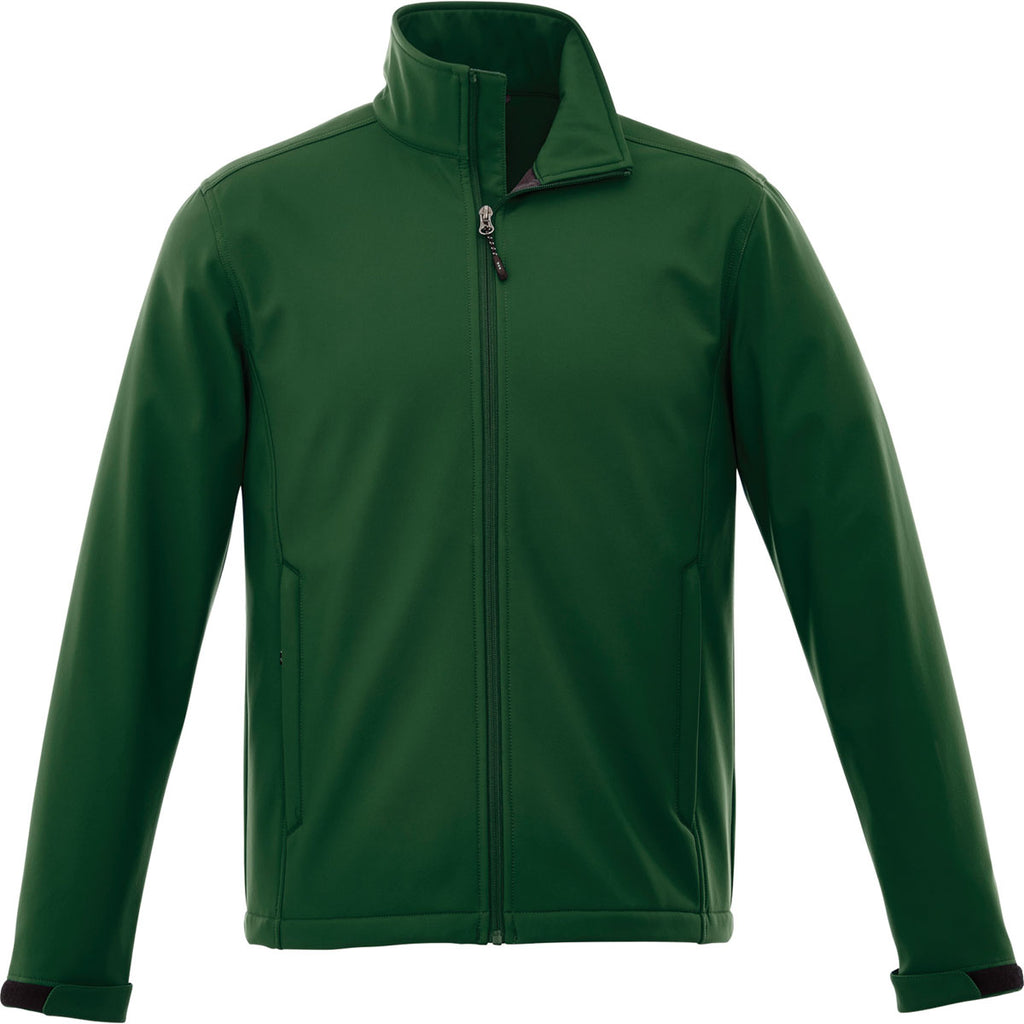 Elevate Men's Forest Green Maxson Softshell Jacket