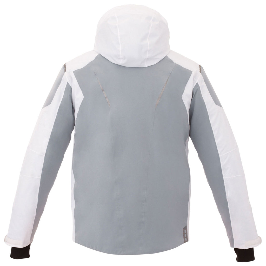 Elevate Men's Grey/White Ozark Insulated Jacket